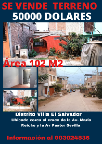 Se vende Terreno